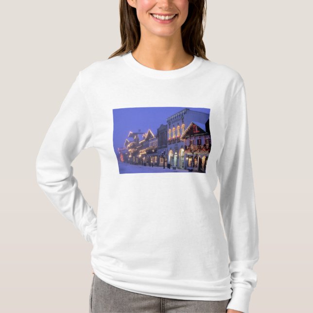 Camiseta NA, EE.UU., Washington, Leavenworth. Calle princip (Anverso)