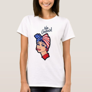 Camiseta Na’ Guará frente y  espalda Arepas Lovers   VE