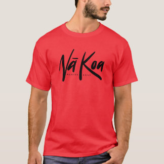 Camiseta Na Kane Koa Workout Shirt (Rojo-Negro)