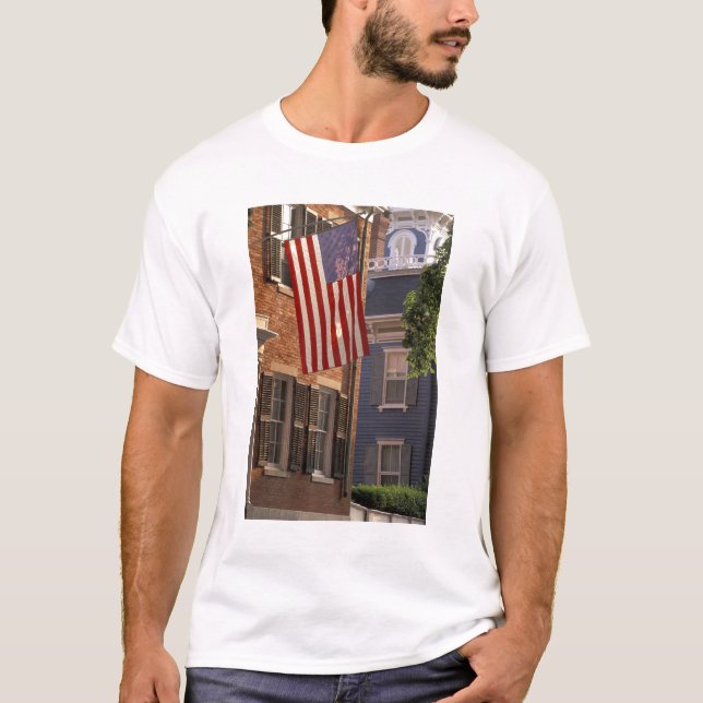 Camiseta NA, los E.E.U.U., Massachusetts, isla de (Anverso)