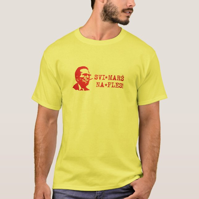 Camiseta Na Ples Tito de Svi Marte (Anverso)