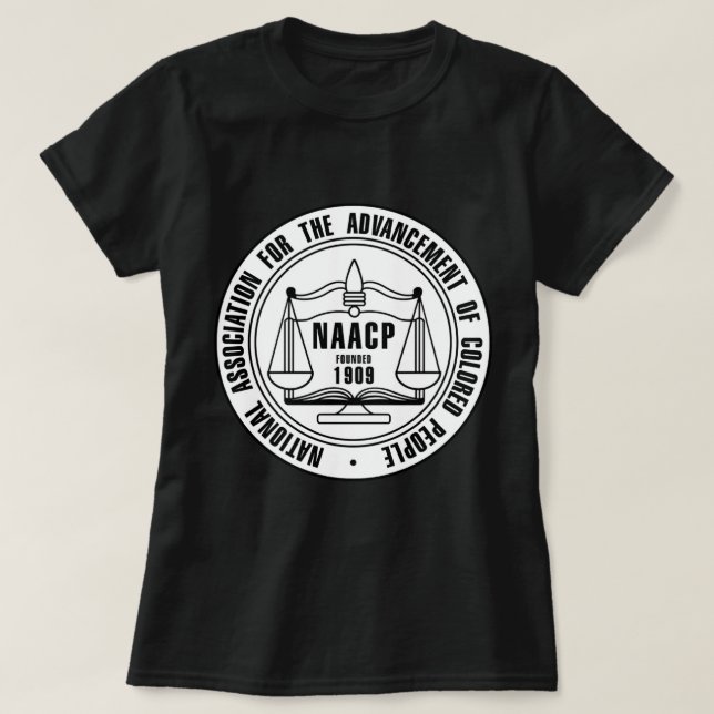 Camiseta naacp logo png transparente (Diseño del anverso)