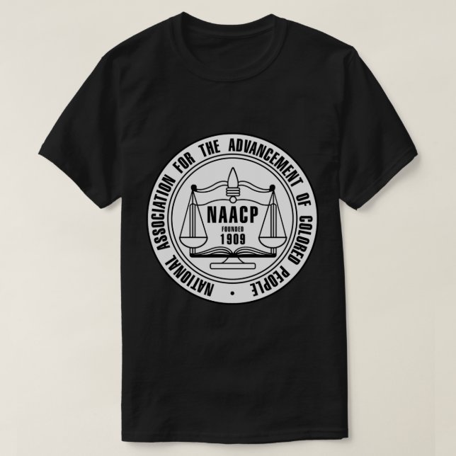 Camiseta naacp logo png transparente (Diseño del anverso)