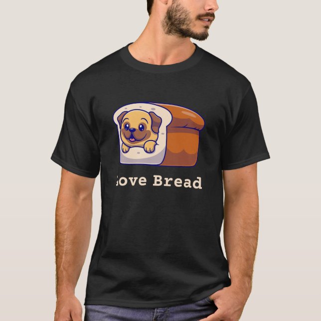 Camiseta Naan Bread | Pan de amor (Anverso)