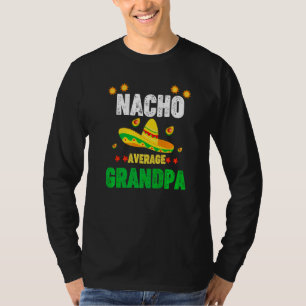 Camiseta Nacho Abuelo Mexicano Sombrero Aguacate Cin