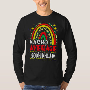Camiseta Nacho Arcoiris Hijo Promedio De Ley Cinco De Mayo