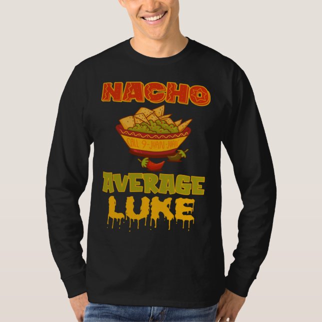 Camiseta Nacho Average Luke (Anverso)