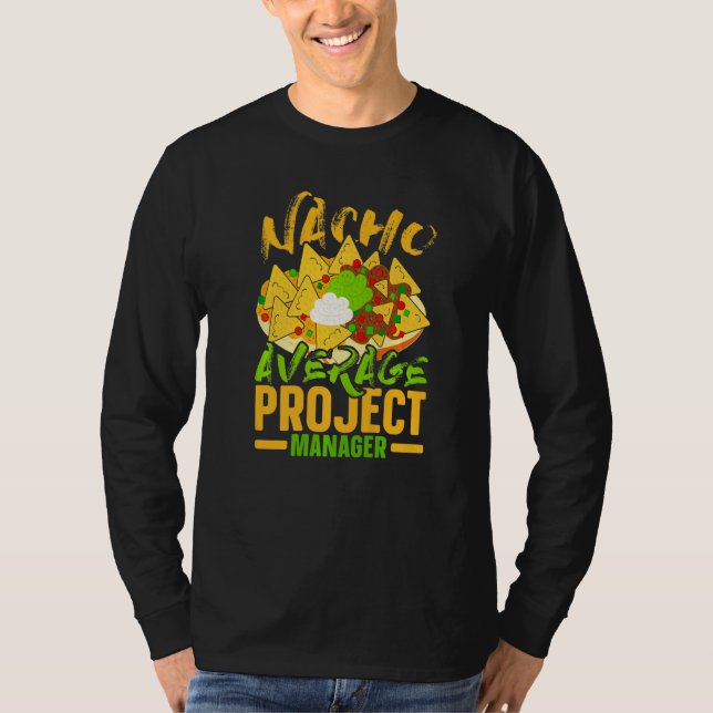 Camiseta Nacho Average Project Manager Project Management M (Anverso)