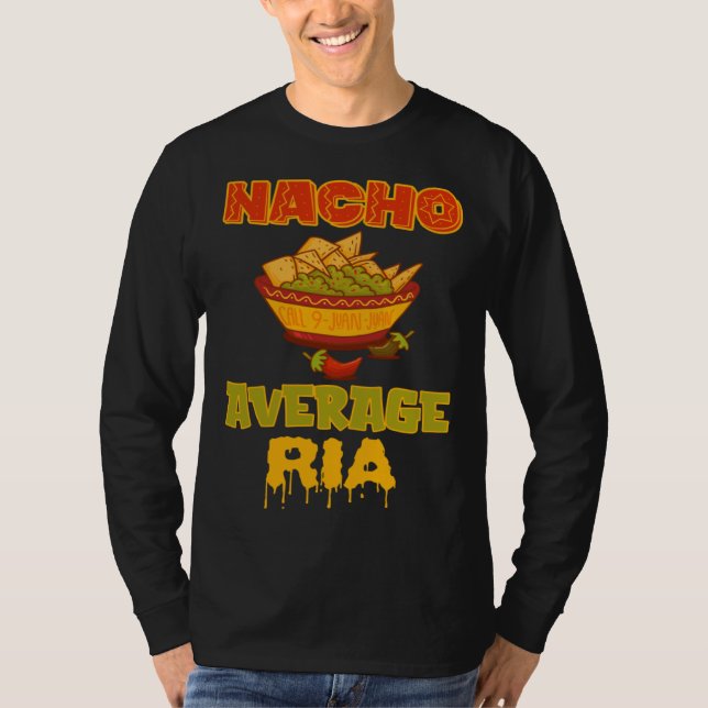 Camiseta Nacho Average Ria (Anverso)