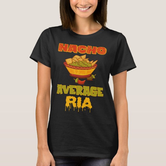 Camiseta Nacho Average Ria (Anverso)