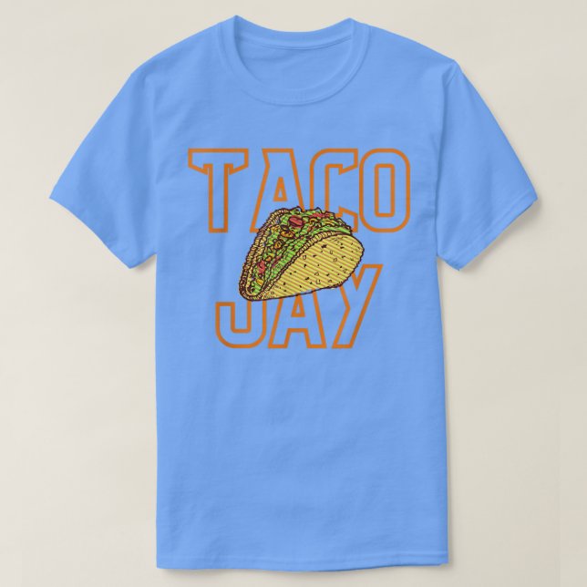 Camiseta Nacho Average Taco Jay Divertido Amante De La Comi (Diseño del anverso)