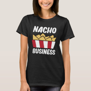 Camiseta Nacho Business Nachos Divertida Comida Mexicana Na