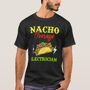 Camiseta Nacho Electrista Medio Lineman Cinco De Mayo Me