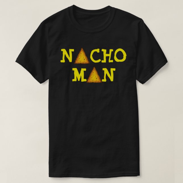 CAMISETA NACHO MAN (Diseño del anverso)