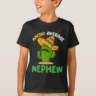Camiseta Nacho Nephew Promedio Cinco De Mayo Sombrero Mexic