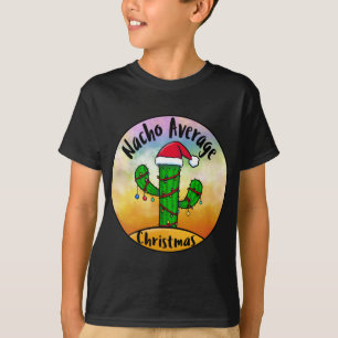 Camiseta Nacho Promedio Cactus Santa Hat y