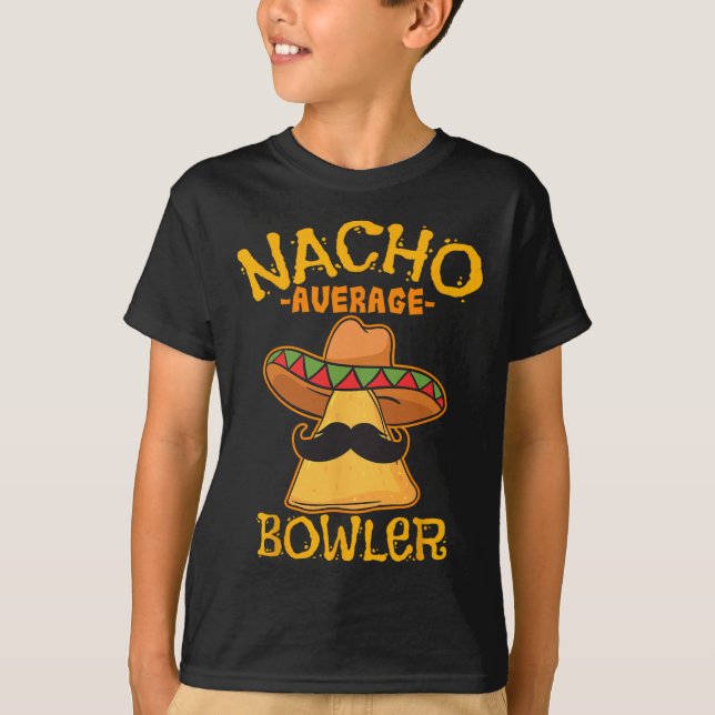 Camiseta Nacho Promedio de Bowler Mexicano Cinco De Mayo (Anverso)