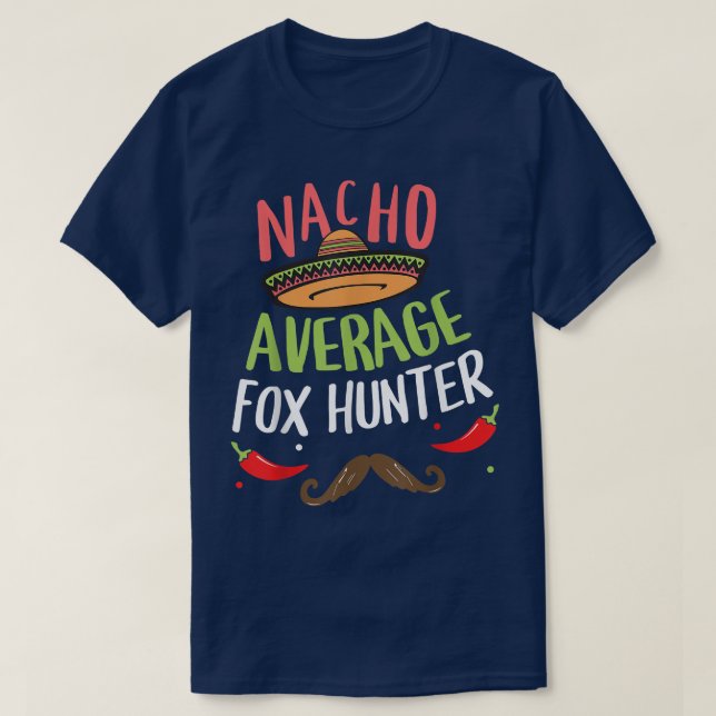 Camiseta Nacho Promedio De Cazador Cinco De Mayo (Diseño del anverso)