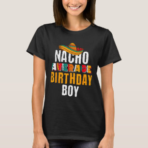 Camiseta Nacho promedio de cumpleaños Cinco De Mayo Funny M