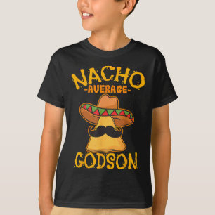 Camiseta Nacho Promedio de Godson Niño Varón Cinco De Mamáe