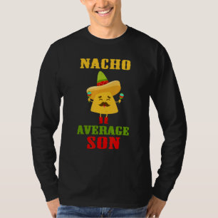 Camiseta Nacho Promedio de Hijo Cinco De Mayo Tortilla Chip