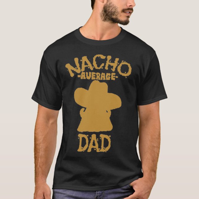 Camiseta Nacho Promedio de Papá (Anverso)