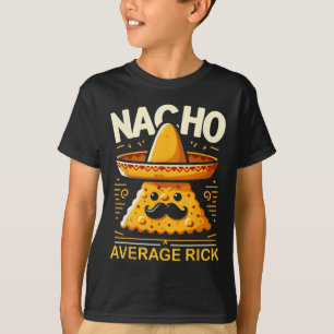 Camiseta Nacho Promedio de Rick Personalizado Nombre Gracio