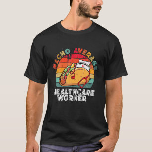 Camiseta Nacho: Promedio de trabajadores sanitarios Stethos