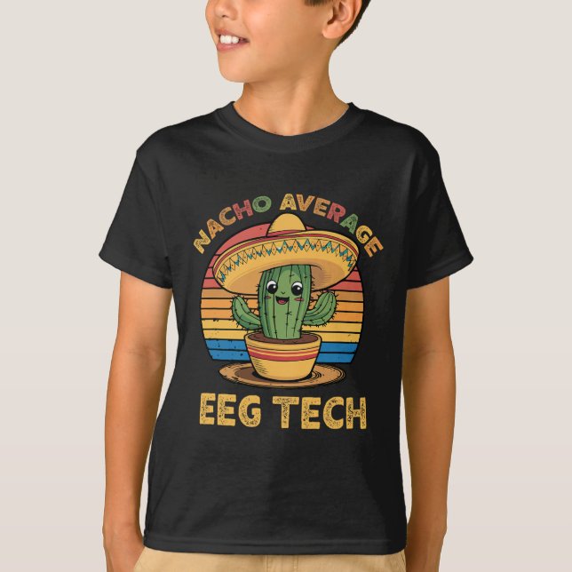Camiseta Nacho Promedio Eeg Tech Mexicano Cinco De Mayo Tec (Anverso)
