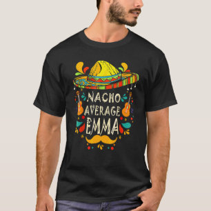 Camiseta Nacho Promedio Emma Cinco De Mayo Cumpleaños Sombr