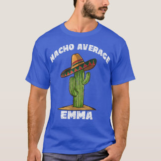 Camiseta Nacho promedio EmmaCactus personalizado Sombrero A