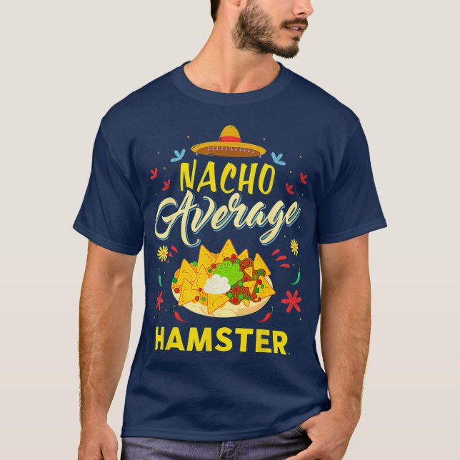 Camiseta Nacho Promedio HAMSTER HAMSTERS (Anverso)