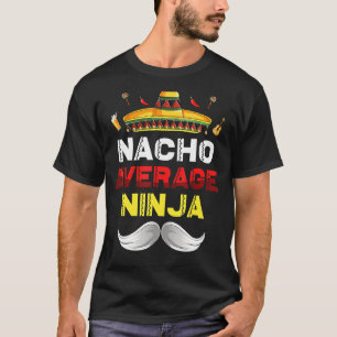 Camiseta Nacho Promedio Ninja Gnome Funny Cinco De Mayo Mex