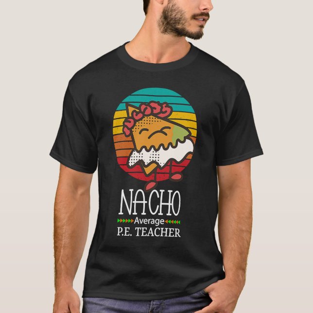 Camiseta Nacho Promedio P E Profesor (Anverso)