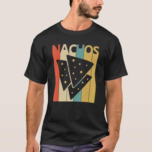 Camiseta Nachos Comida Mexicana (Anverso)