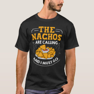 Camiseta Nachos Queso Dip Recetas Mexicanas