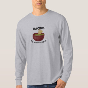 Camiseta Nachos, The Mexican Salad - Basic Long Sleeve Cami