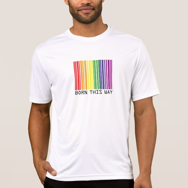 Camiseta Nací De Esta Manera A Dos Lados (Anverso)