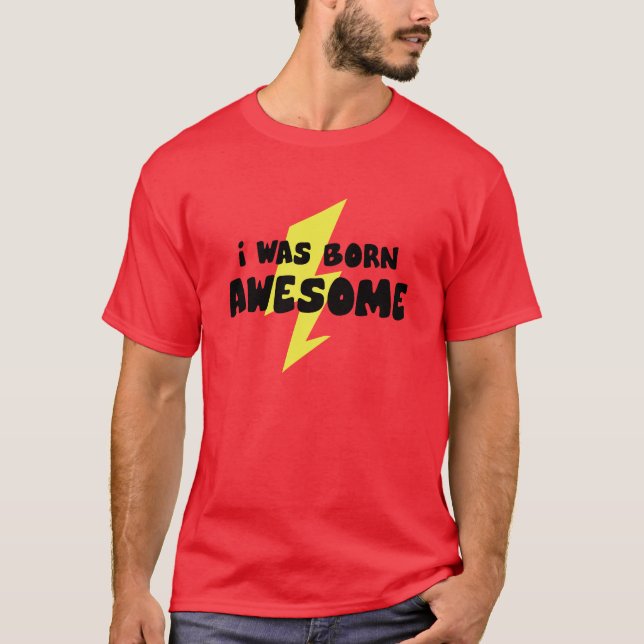 Camiseta Nací Increíble (Anverso)