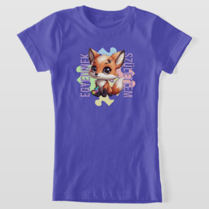 Camiseta Nací único – diseño de zorro Mi sistema