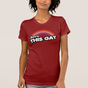 CAMISETA NACIDA ASÍ LESBIANA