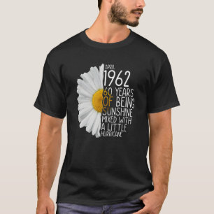 Camiseta Nacida En Abril De 1962, La Mujer Bday Mom