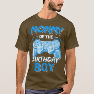 Camiseta Nacida la mami del niño cumpleaños