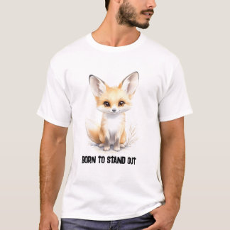 Camiseta "Nacida para destacar" con elegante Fenne