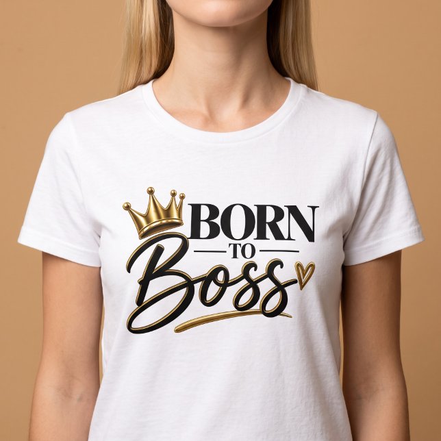 Camiseta Nacida Para Mandar (Subido por el creador)