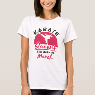 Camiseta Nacidas en marzo por Chicas de cumpleaños de Karat