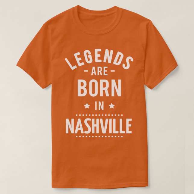 Camiseta Nacidas En Nashville 1 (Diseño del anverso)