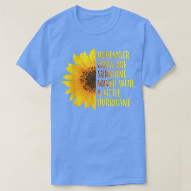 Camiseta Nacidas En Noviembre Mujeres Que Coinciden Con El  (Diseño del anverso)