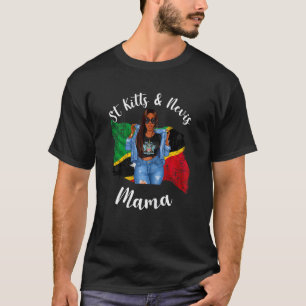 Camiseta Nacidas En San Cristóbal Y Nevis Mama