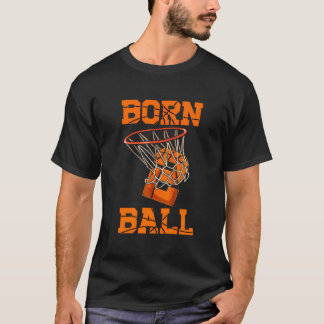 Camiseta Nacido 2 Ball Basketball Tema fiesta de cumpleaños